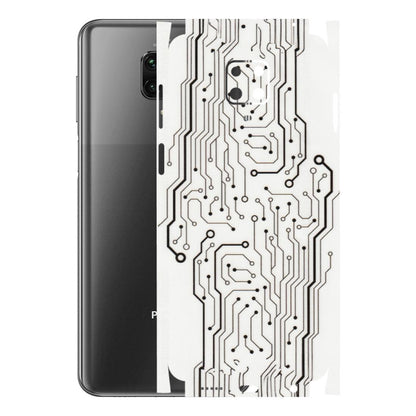 POCO Phone Skins (All Models) - Tech Circuits - Transparent Finish (T-03) Poco M2 PRO