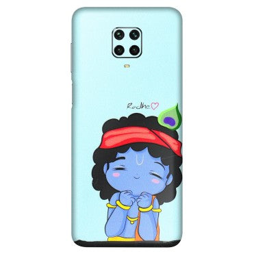 POCO Phone Skins (All Models) - Radhe Radhe Cute Toon - 3D Embossed Finish (L-05) Poco M2 PRO
