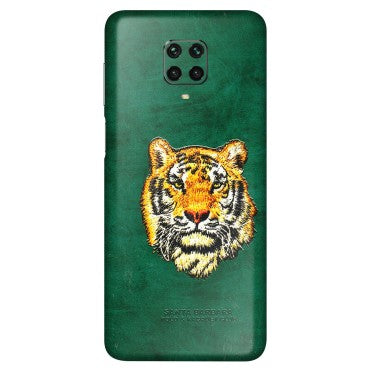 POCO Phone Skins (All Models) - Leather Feel Tiger - 3D Embossed Finish (L-111) Poco M2 PRO