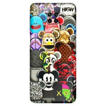 POCO Phone Skins (All Models) - More Mickey Mouses - 3D Embossed Finish (L-118) Poco M2 PRO