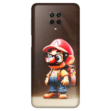 POCO Phone Skins (All Models) - Little Mario - 3D Embossed Finish (L-119) Poco M2 PRO