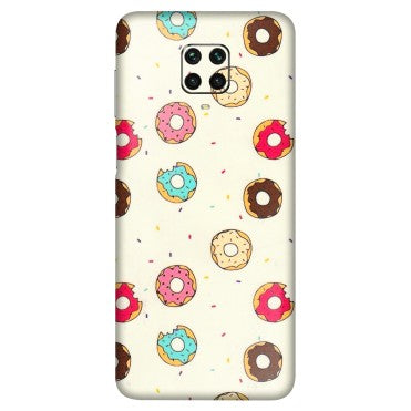 POCO Phone Skins (All Models) - Mini Donuts Doodle Art - 3D Embossed Finish (L-122) Poco M2 PRO