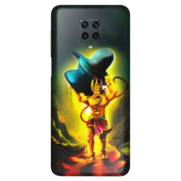 POCO Phone Skins (All Models) - Hanuman Ji - 3D Embossed Finish (L-128) Poco M2 PRO