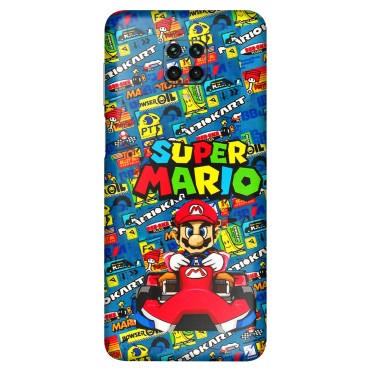 POCO Phone Skins (All Models) - Super Mario Kart - 3D Embossed Finish (L-140) Poco M2 PRO