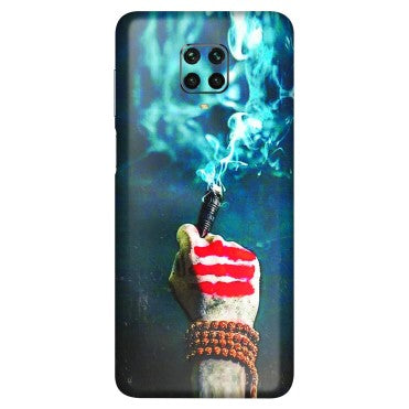 POCO Phone Skins (All Models) - Mahadev Bhakt - 3D Embossed Finish (L-146) Poco M2 PRO