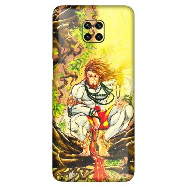 POCO Phone Skins (All Models) - Lord Hanuman - 3D Embossed Finish (L-152) Poco M2 PRO