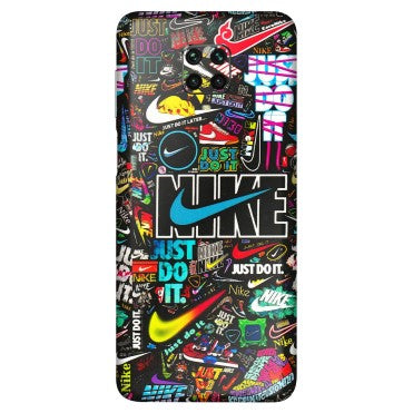 POCO Phone Skins (All Models) - Just Do It Doodles - 3D Embossed Finish (L-166) Poco M2 PRO