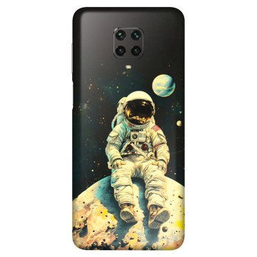 POCO Phone Skins (All Models) - Astronaut in Space - 3D Embossed Finish (L-16) Poco M2 PRO