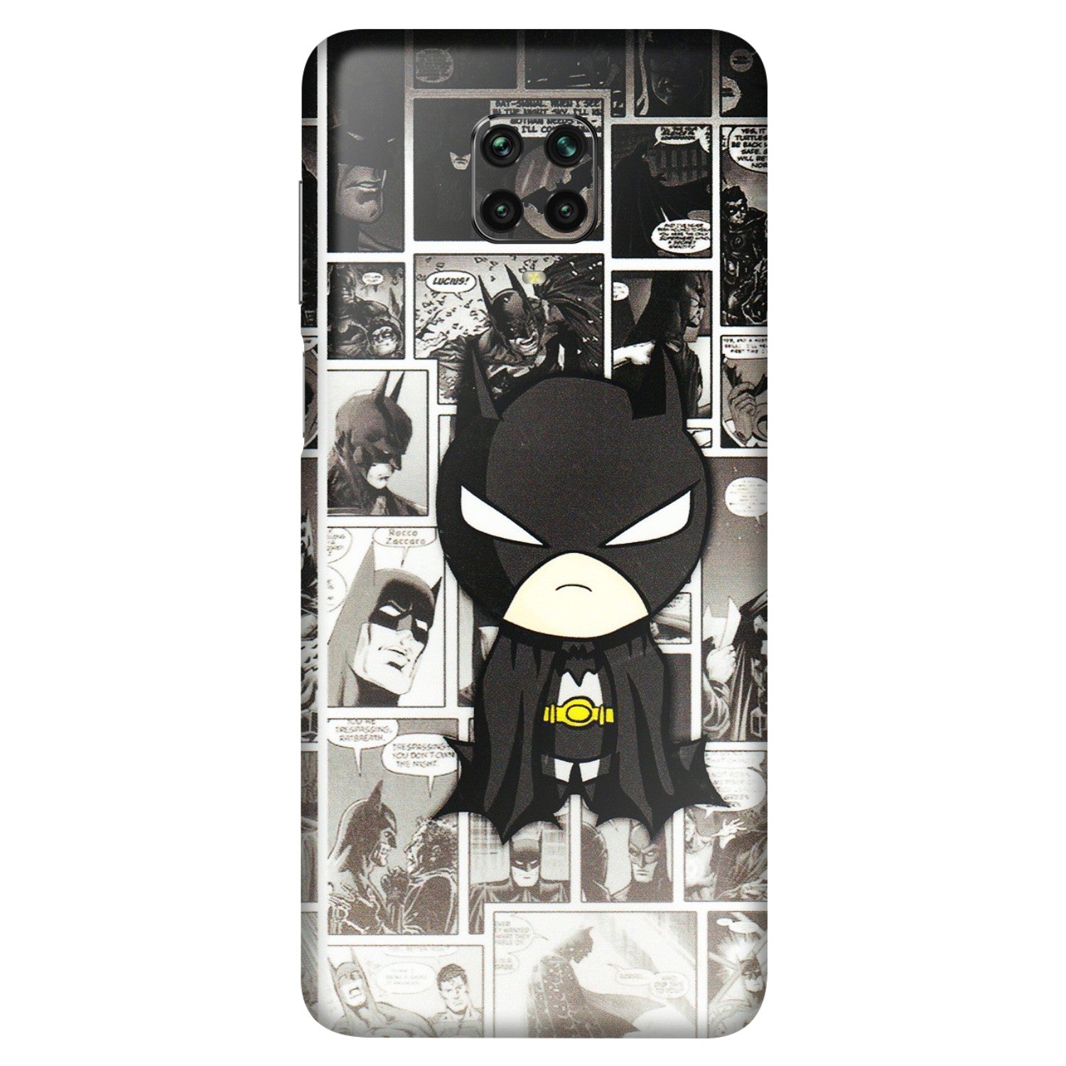 POCO Phone Skins (All Models) - Toon Batman - 3D Embossed Finish (L-182) Poco M2 PRO