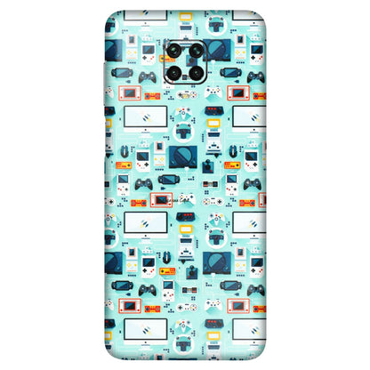 POCO Phone Skins (All Models) - Gadgets Doodle - 3D Embossed Finish (L-184) Poco M2 PRO