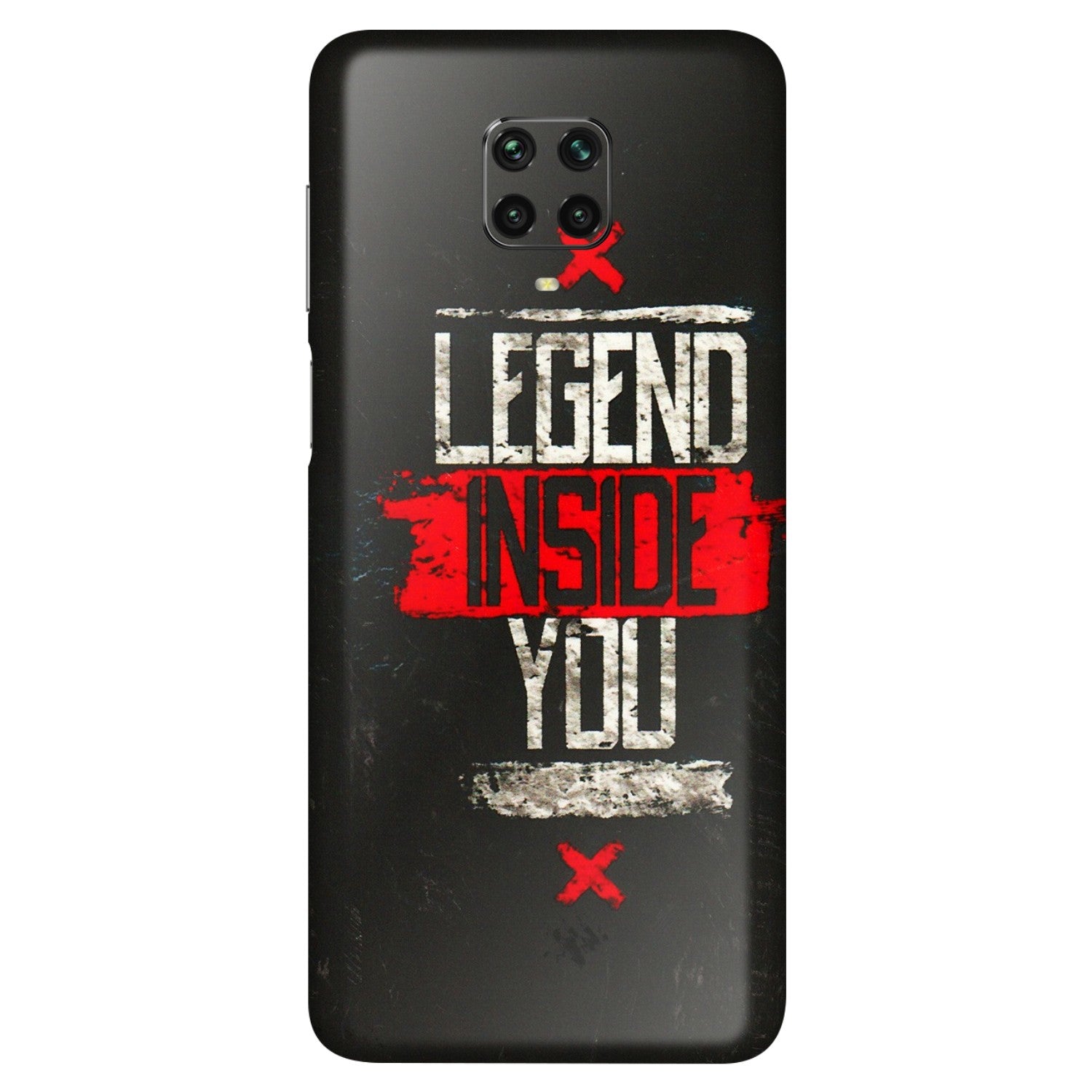 POCO Phone Skins (All Models) - Legend Inside You - 3D Embossed Finish (L-186) Poco M2 PRO
