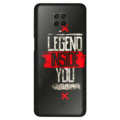 POCO Phone Skins (All Models) - Legend Inside You - 3D Embossed Finish (L-186) Poco M2 PRO