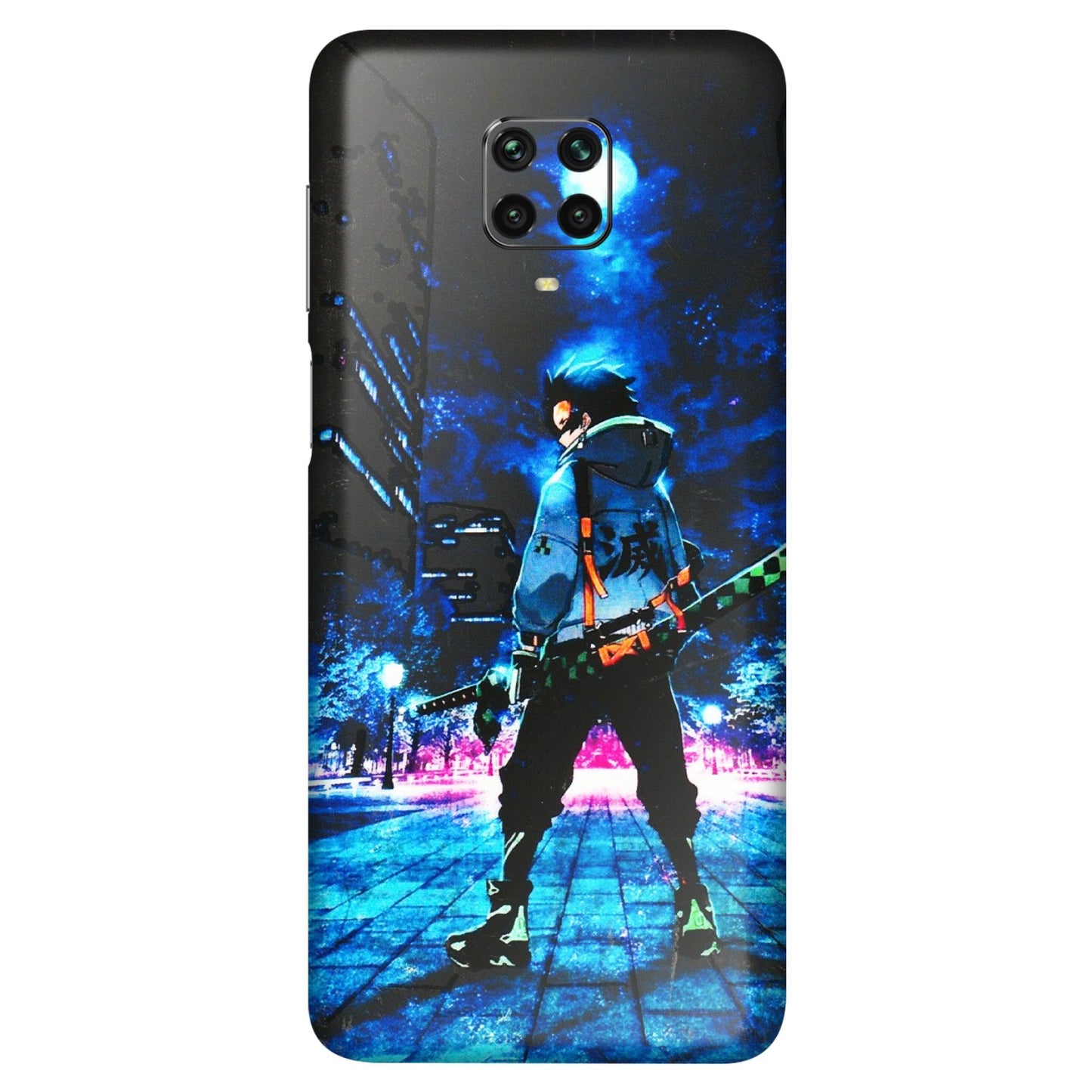 POCO Phone Skins (All Models) - Demon Slayer Sword - 3D Embossed Finish (L-247) Poco M2 PRO