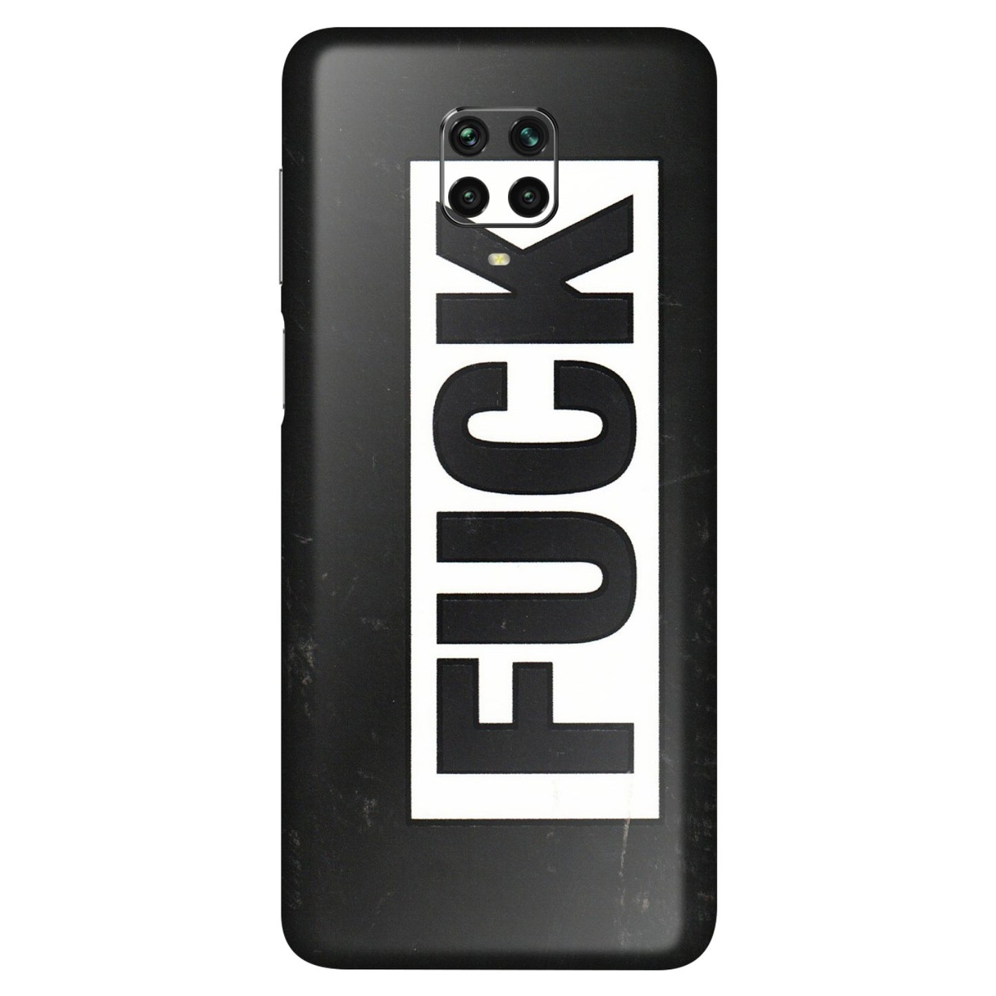 POCO Phone Skins (All Models) - The F Word - 3D Embossed Finish (L-255) Poco M2 PRO