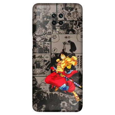 POCO Phone Skins (All Models) - One Piece Rocket Punch Manga - 3D Embossed Finish (L-25) Poco M2 PRO