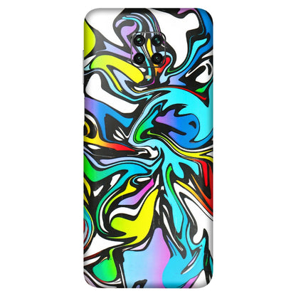 POCO Phone Skins (All Models) - Abstract Colour Paints - 3D Embossed Finish (L-271) Poco M2 PRO