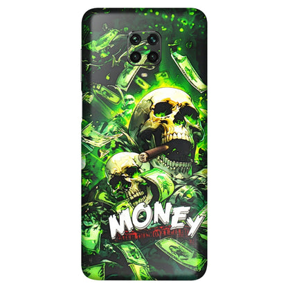 POCO Phone Skins (All Models) - Skull Money - 3D Embossed Finish (L-303) Poco M2 PRO