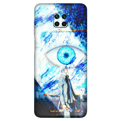 POCO Phone Skins (All Models) - Anime Sea Blue Eye - 3D Embossed Finish (L-318) Poco M2 PRO