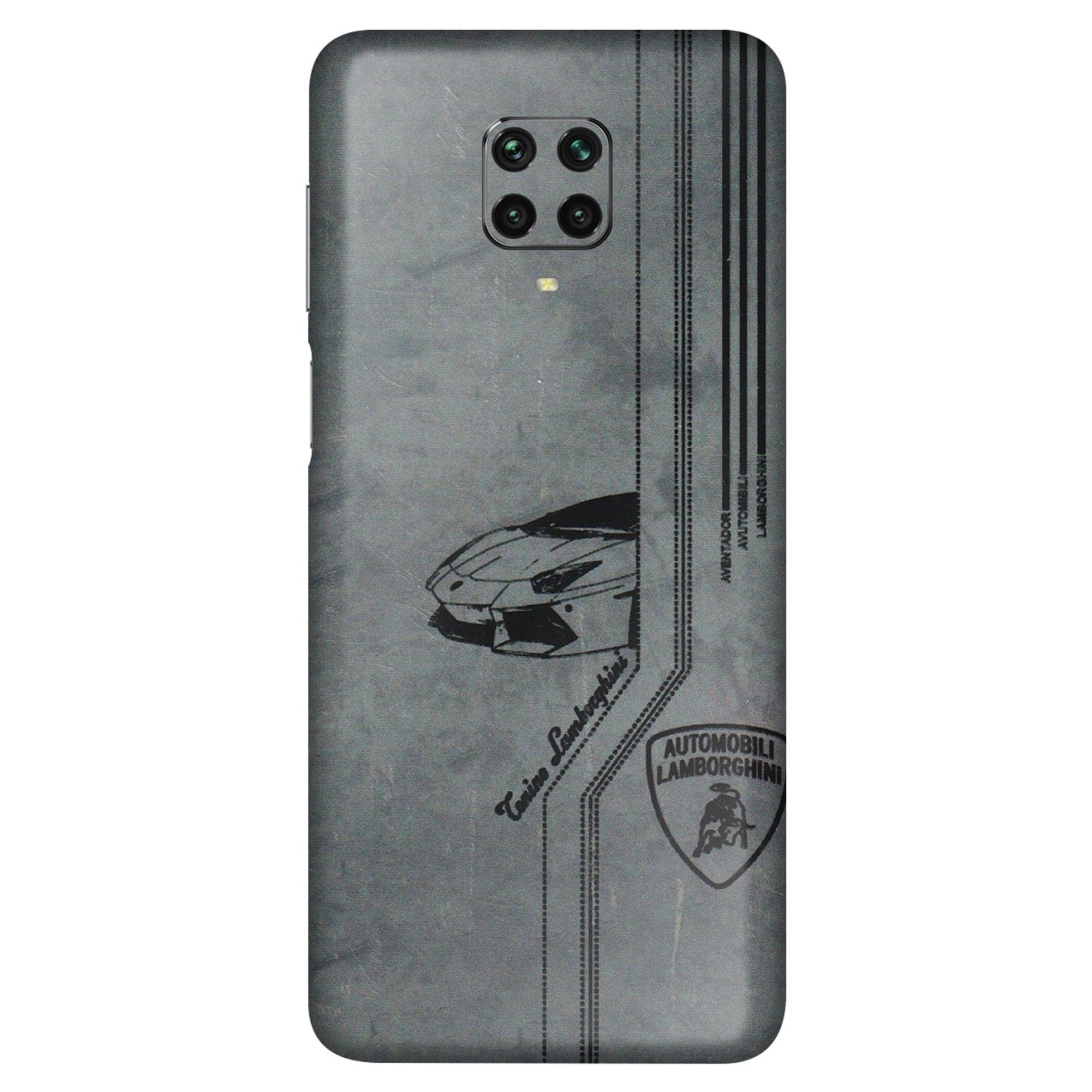 POCO Phone Skins (All Models) - New Lamborgini Aventador - 3D Embossed Finish (L-321) Poco M2 PRO