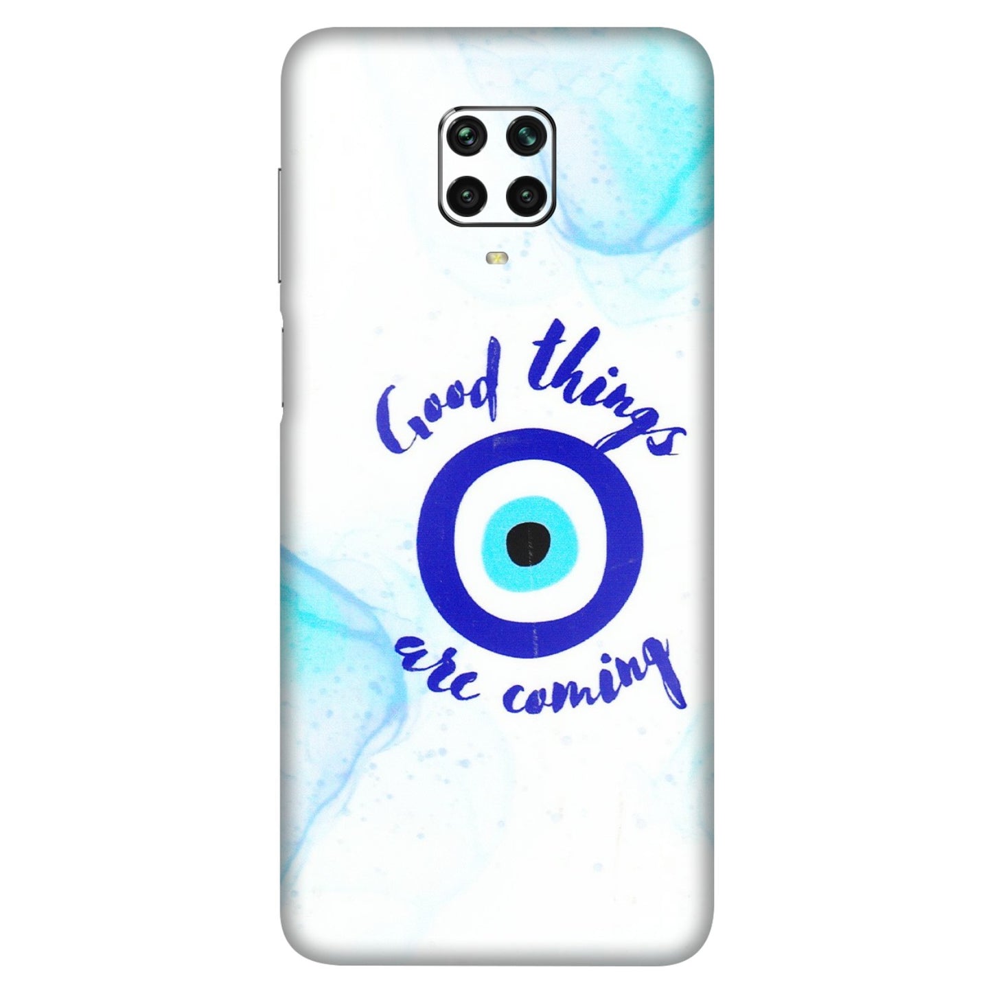 POCO Phone Skins (All Models) - Evil Eye Good Things Are Coming - 3D Embossed Finish (L-322) Poco M2 PRO