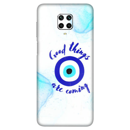 POCO Phone Skins (All Models) - Evil Eye Good Things Are Coming - 3D Embossed Finish (L-322) Poco M2 PRO