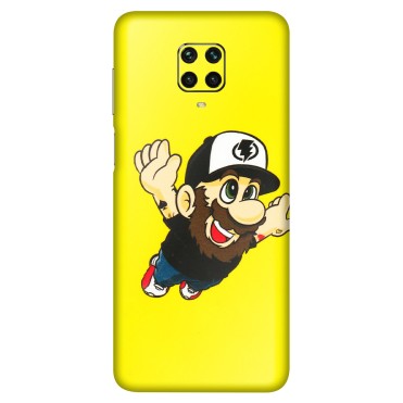 POCO Phone Skins (All Models) - Flying Beardo - 3D Embossed Finish (L-60) Poco M2 PRO