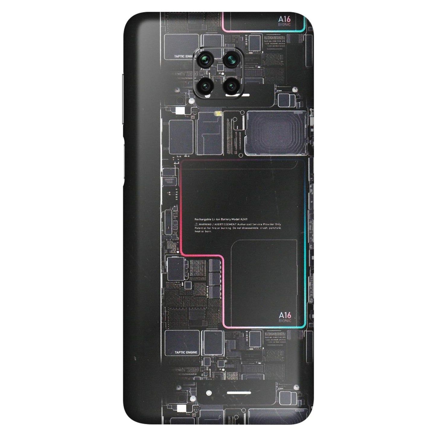 POCO Phone Skins (All Models) - Motherboard Circuit Layout - Matte Finish (M-117) Poco M2 PRO