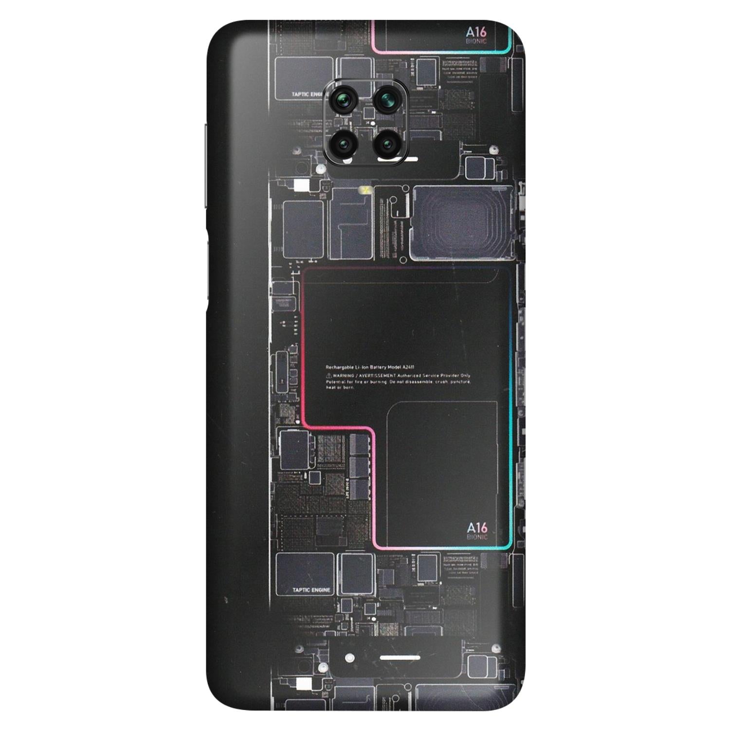 POCO Phone Skins (All Models) - Motherboard Circuit Layout - Matte Finish (M-117) Poco M2 PRO