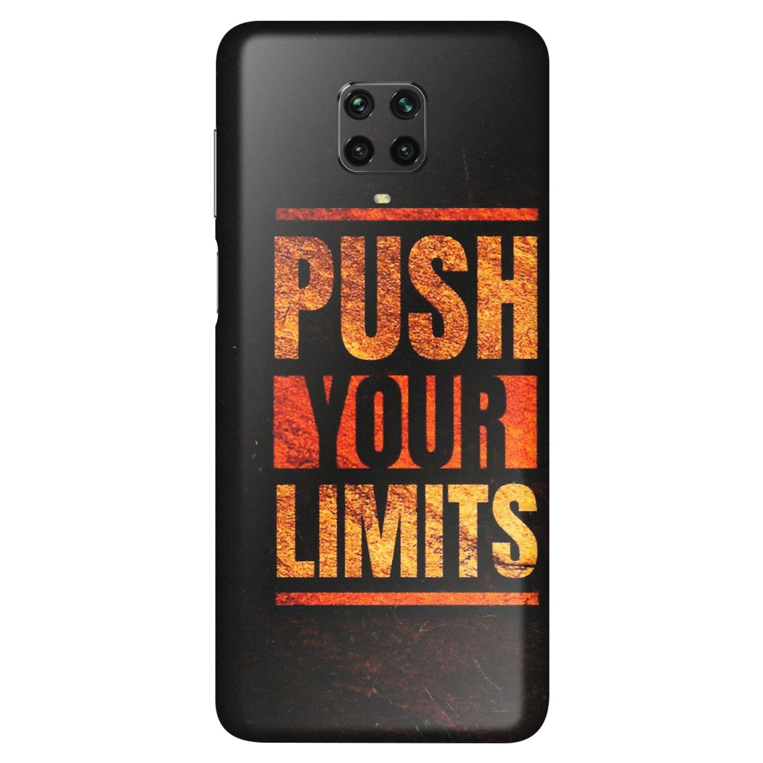 POCO Phone Skins (All Models) - Push Your Limits - Matte Finish (M-118) Poco M2 PRO