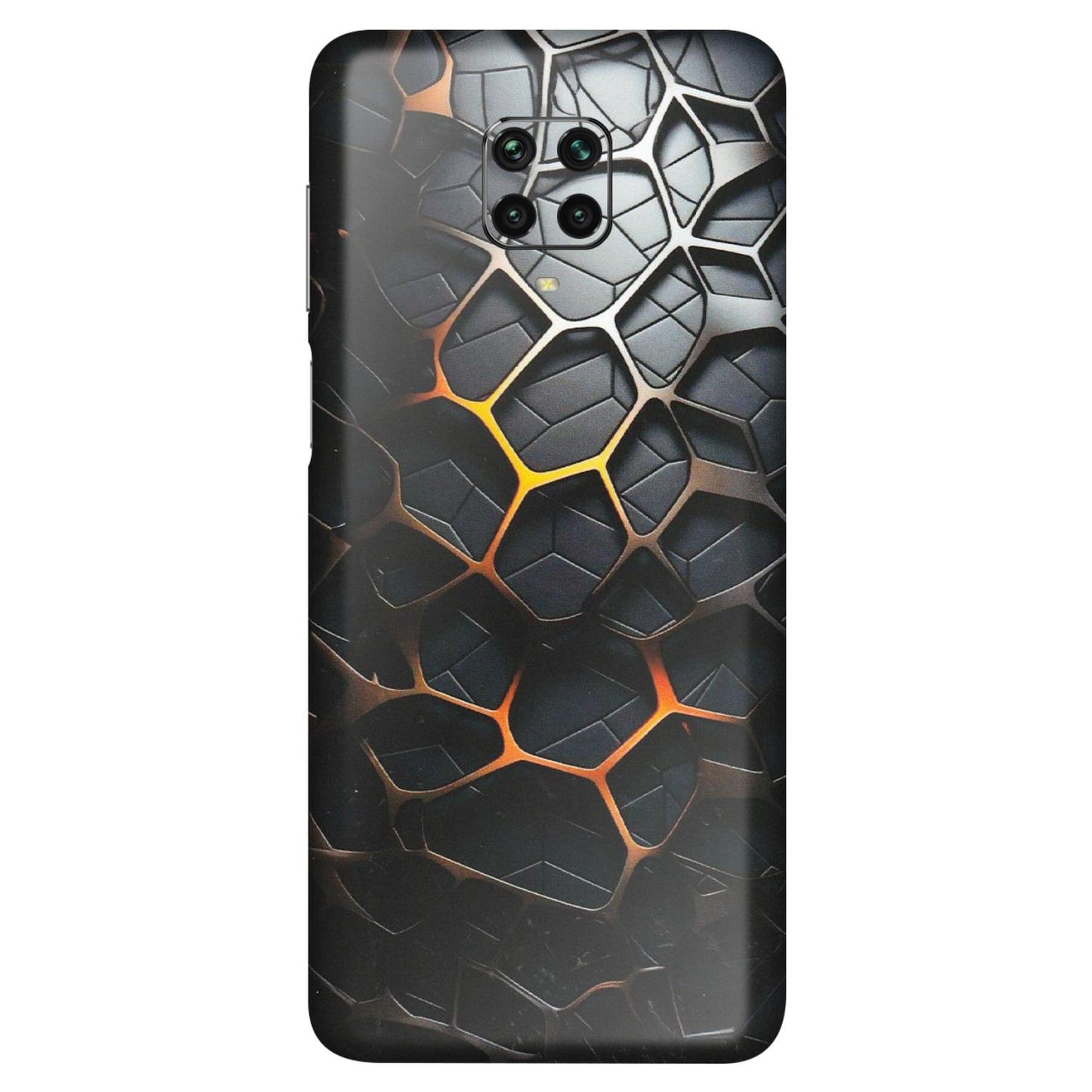 POCO Phone Skins (All Models) - New Abstract Graphite Tiles - Matte Finish (M-130) Poco M2 PRO