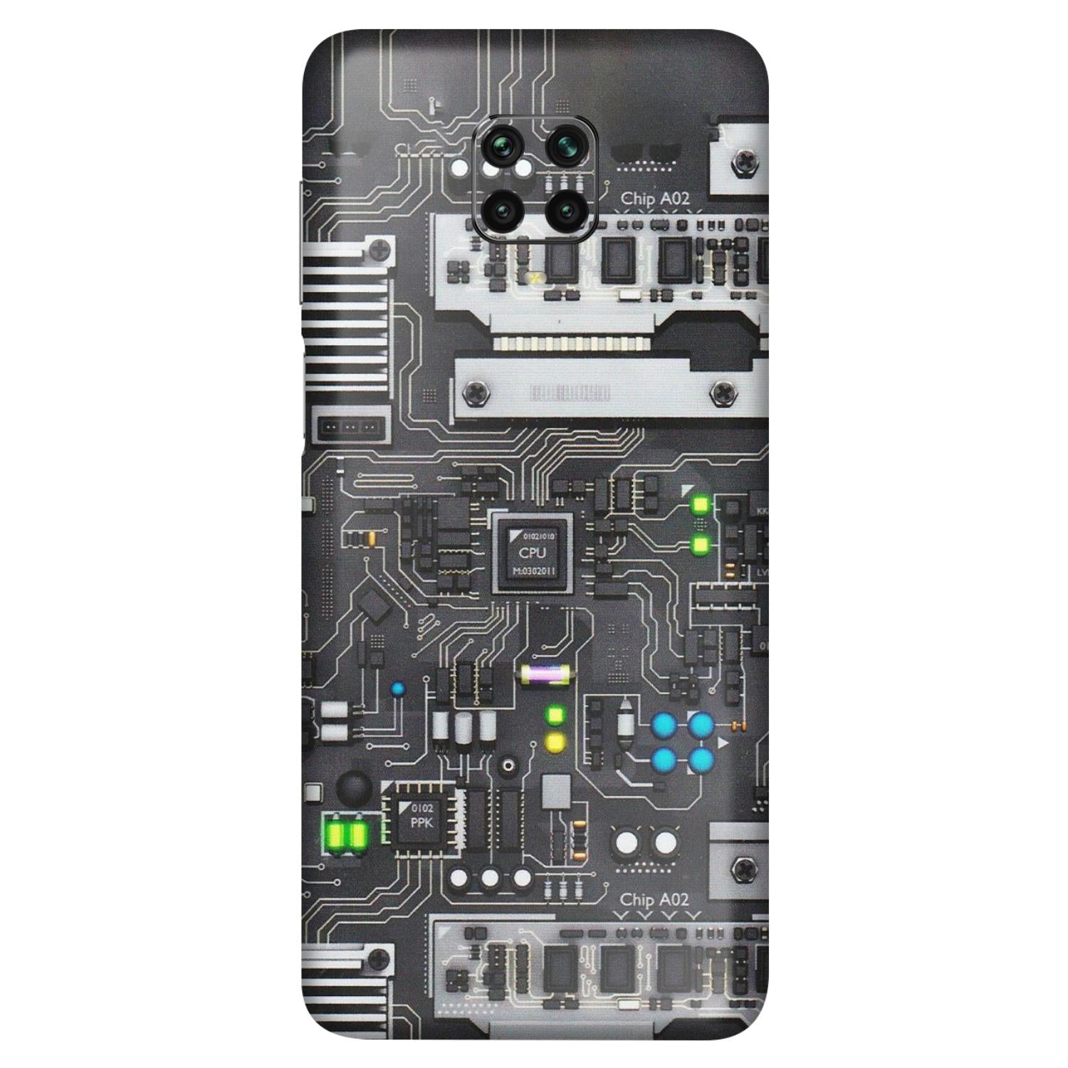 POCO Phone Skins (All Models) - Motherboard Internals - Matte Finish (M-135) Poco M2 PRO