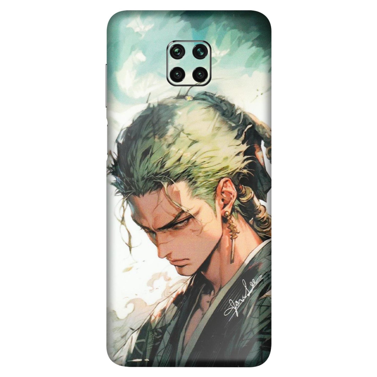 POCO Phone Skins (All Models) - New Roronoa Zoro One Picece Anime - Matte Finish (M-140) Poco M2 PRO