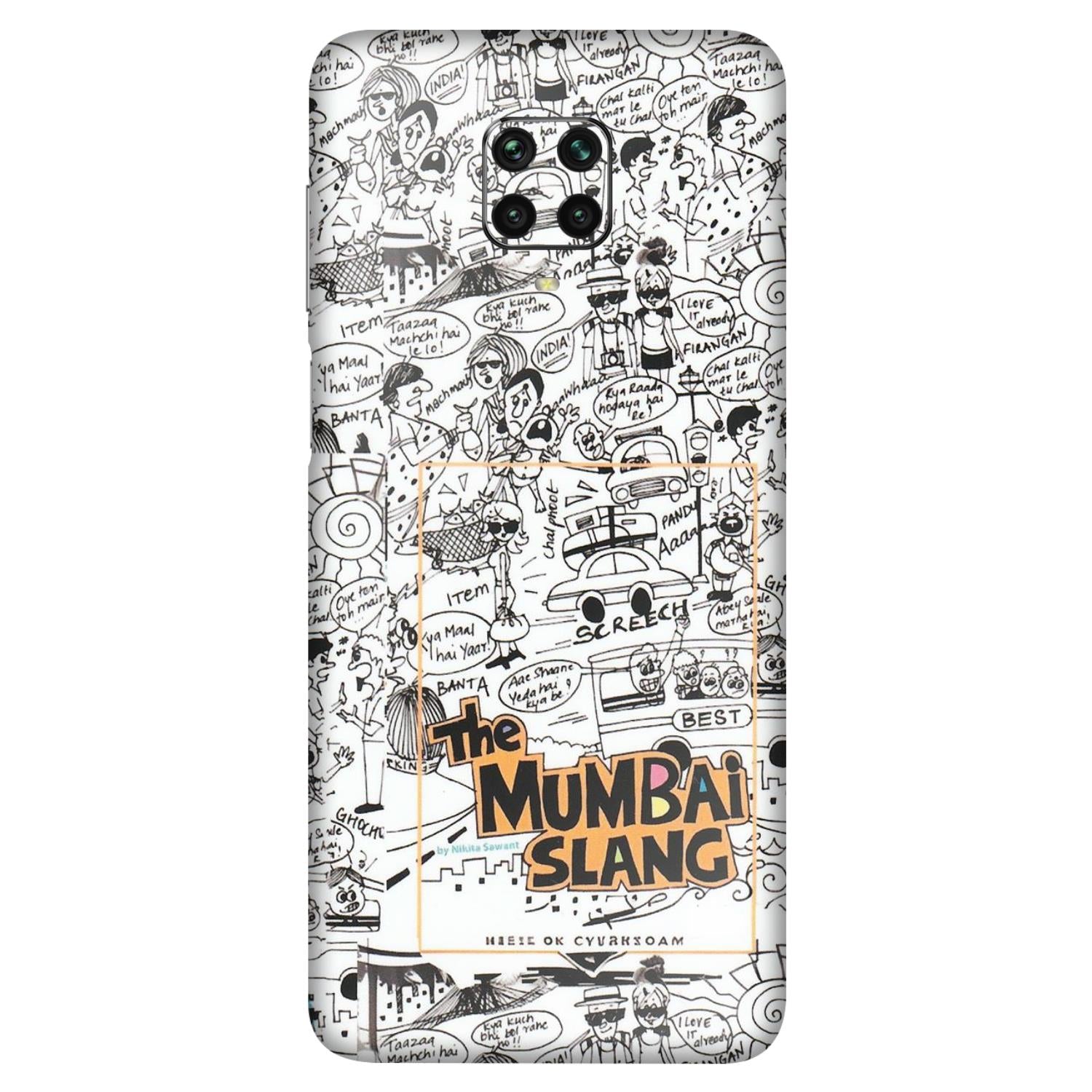 POCO Phone Skins (All Models) - The Mumbai Slang - Matte Finish (M-142) Poco M2 PRO