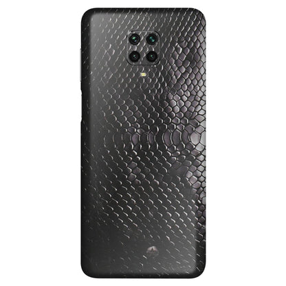 POCO Phone Skins (All Models) - Black Snack Leather - Matte Finish (M-147) Poco M2 PRO