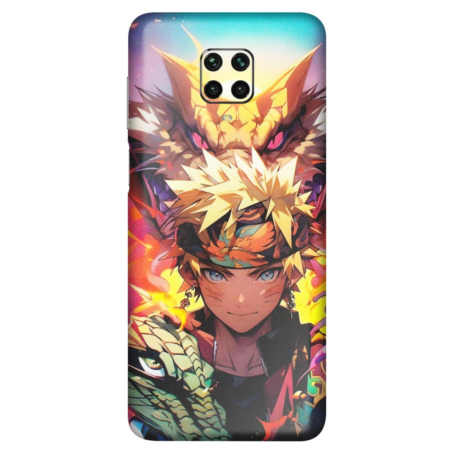 POCO Phone Skins (All Models) - Angry Naruto Anime - Matte Finish (M-148) Poco M2 PRO