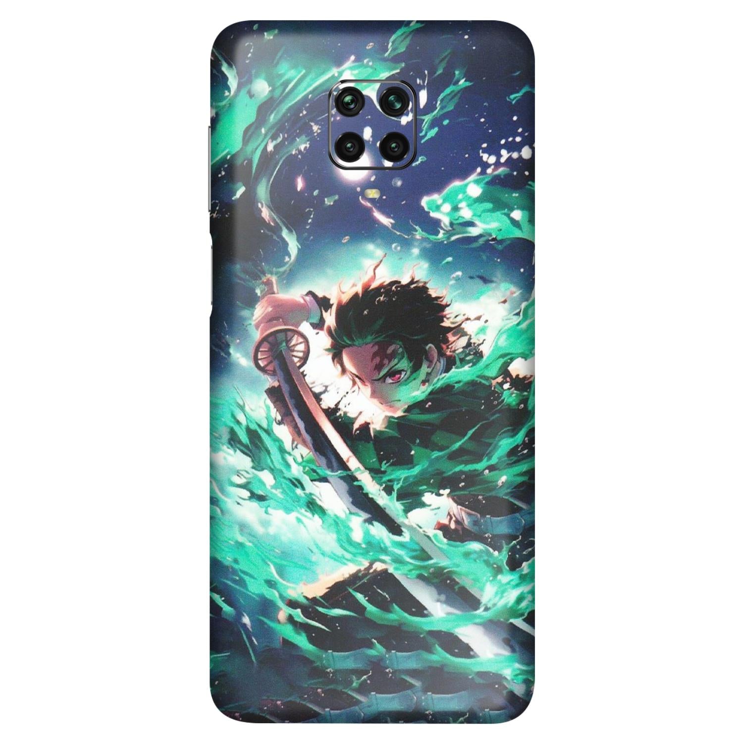 POCO Phone Skins (All Models) - Sword Fighter Anime - Matte Finish (M-29) Poco M2 PRO