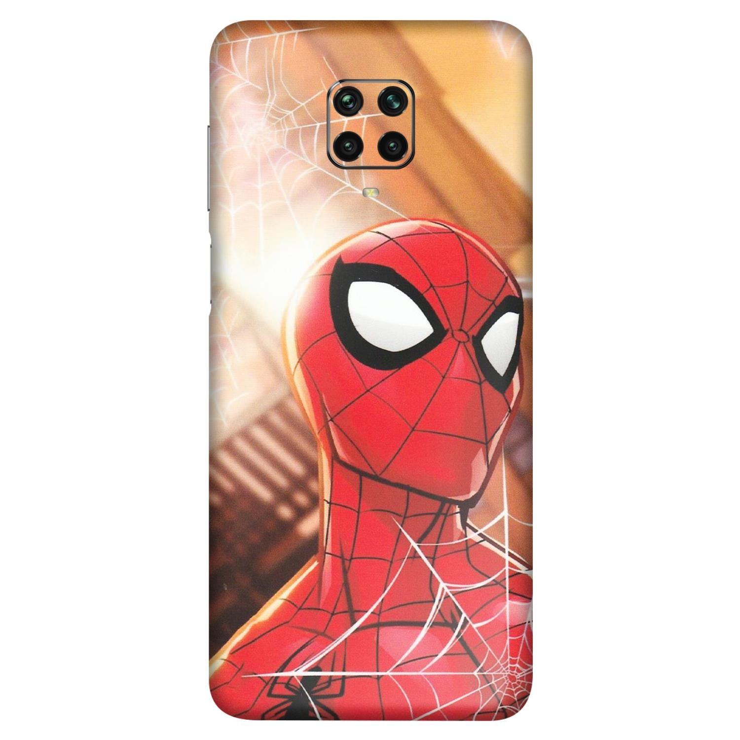 POCO Phone Skins (All Models) - Spiderman Face New - Matte Finish (M-41) Poco M2 PRO