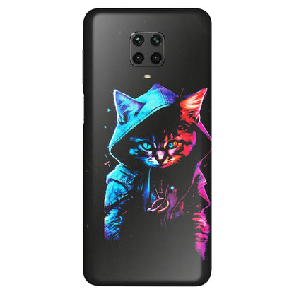 POCO Phone Skins (All Models) - Cyberpunk Cat - Matte Finish (M-45) Poco M2 PRO