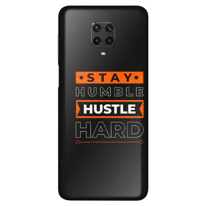 POCO Phone Skins (All Models) - Stay Humble Stay Hard - Matte Finish (M-48) Poco M2 PRO