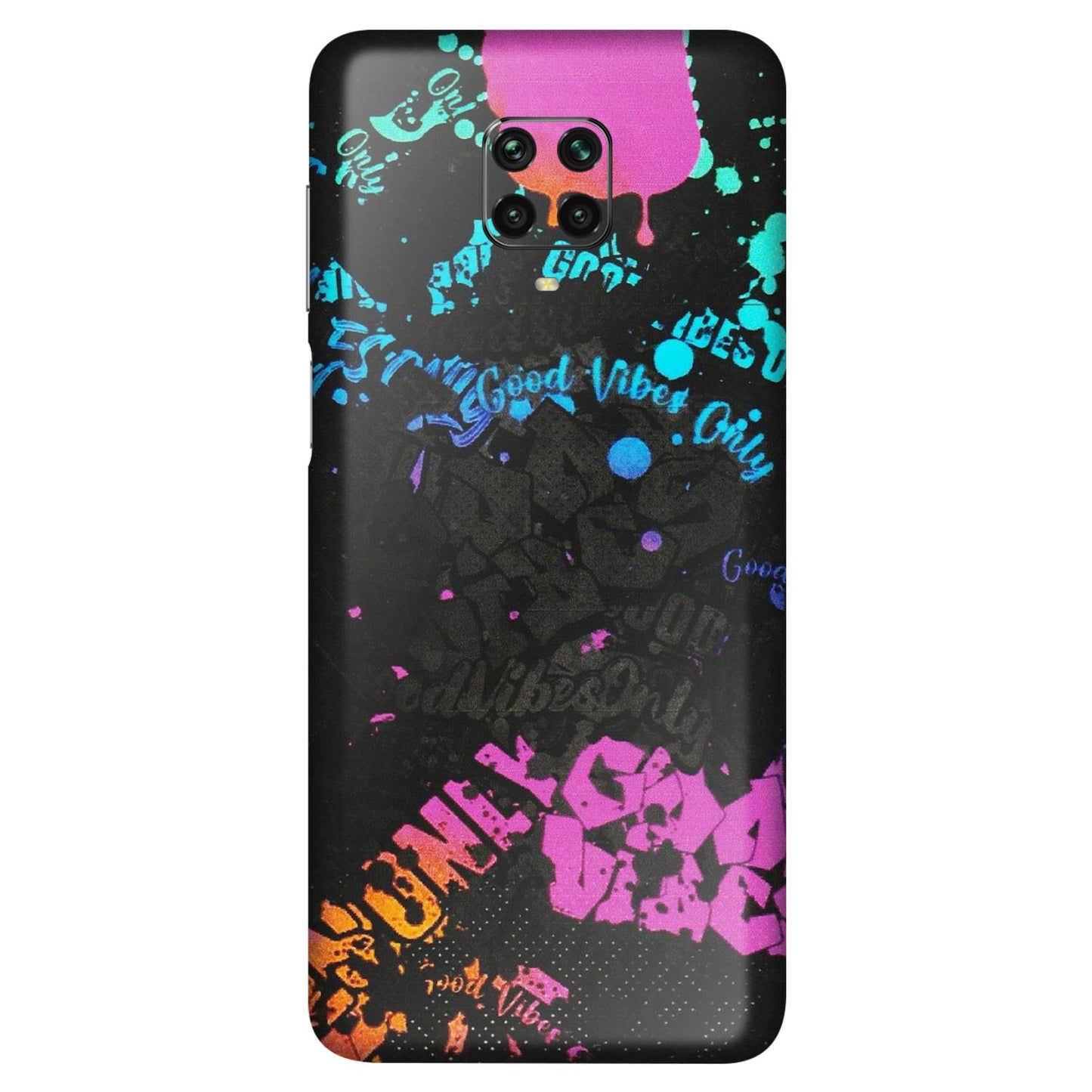 POCO Phone Skins (All Models) - Majestic Black Vibes - Matte Finish (M-62) Poco M2 PRO