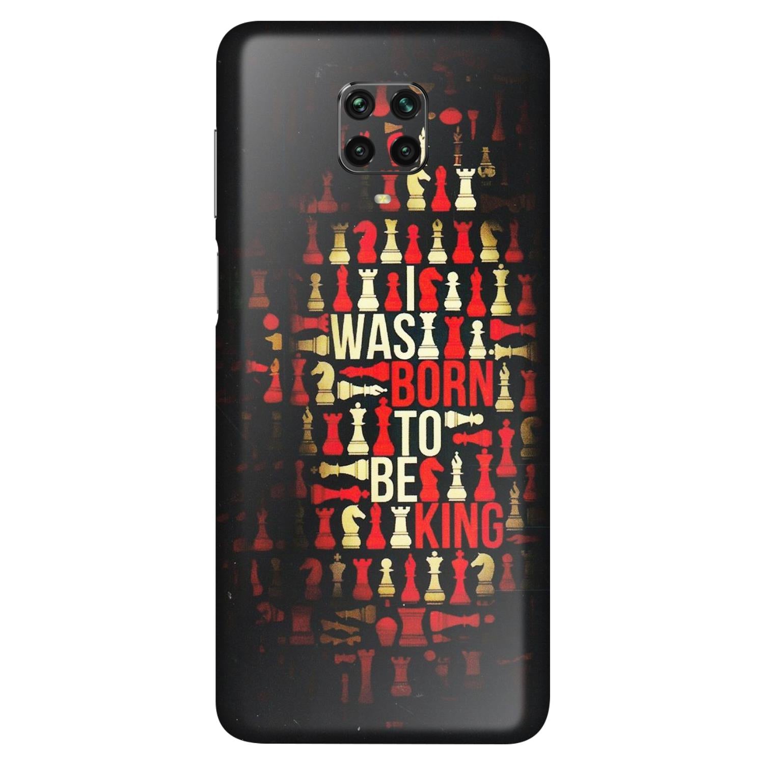 POCO Phone Skins (All Models) - Born To Be King - Matte Finish (M-73) Poco M2 PRO