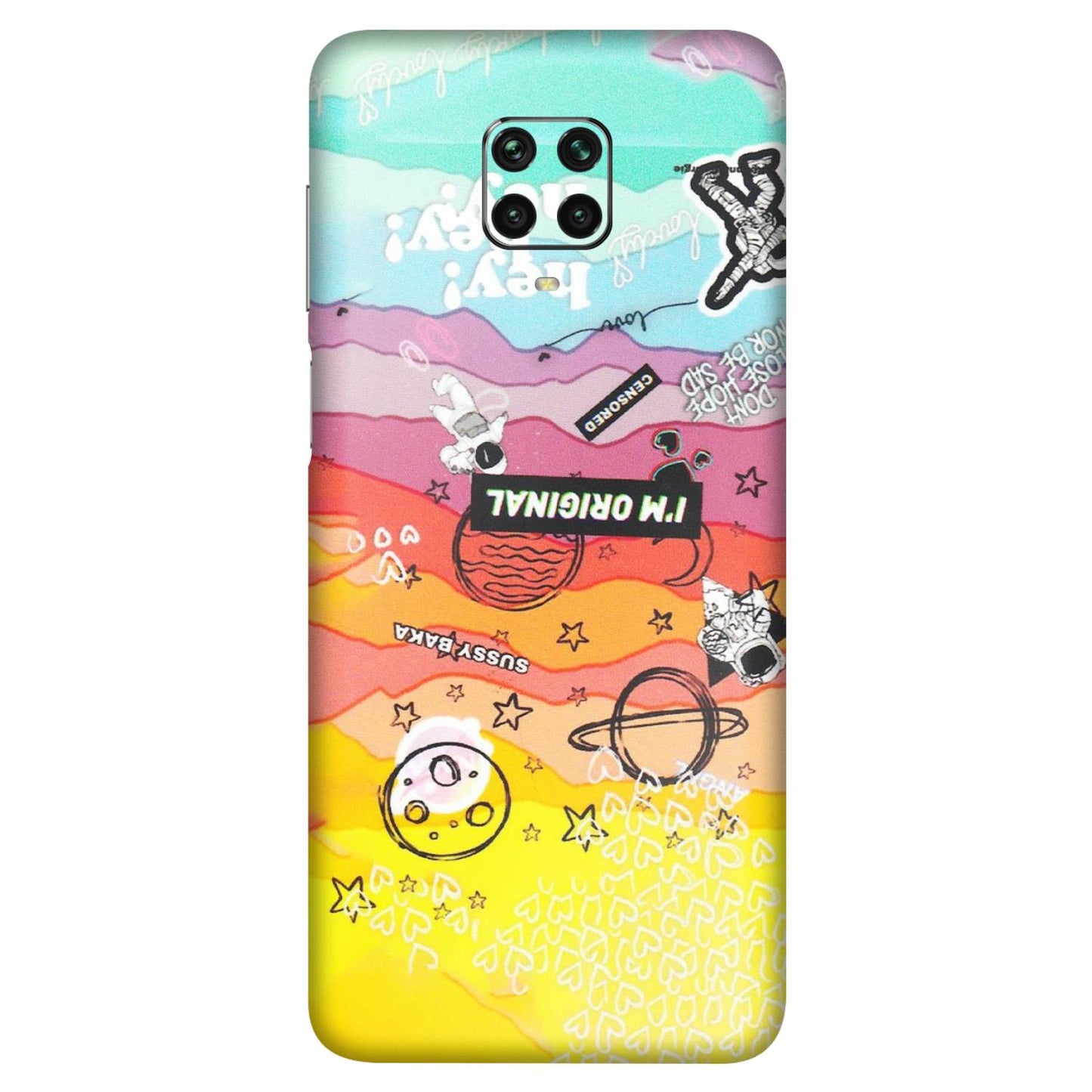 POCO Phone Skins (All Models) - The Original Astronaut - Matte Finish (M-79) Poco M2 PRO