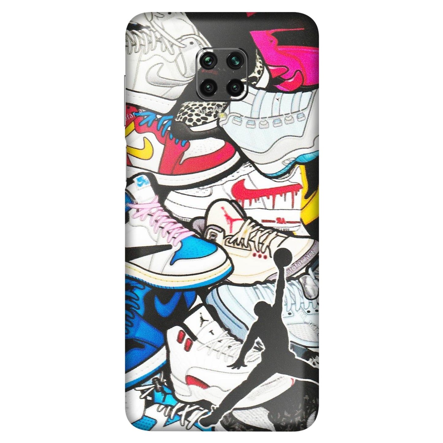 POCO Phone Skins (All Models) - Jordan Sneakers Fan - Matte Finish (M-80) Poco M2 PRO