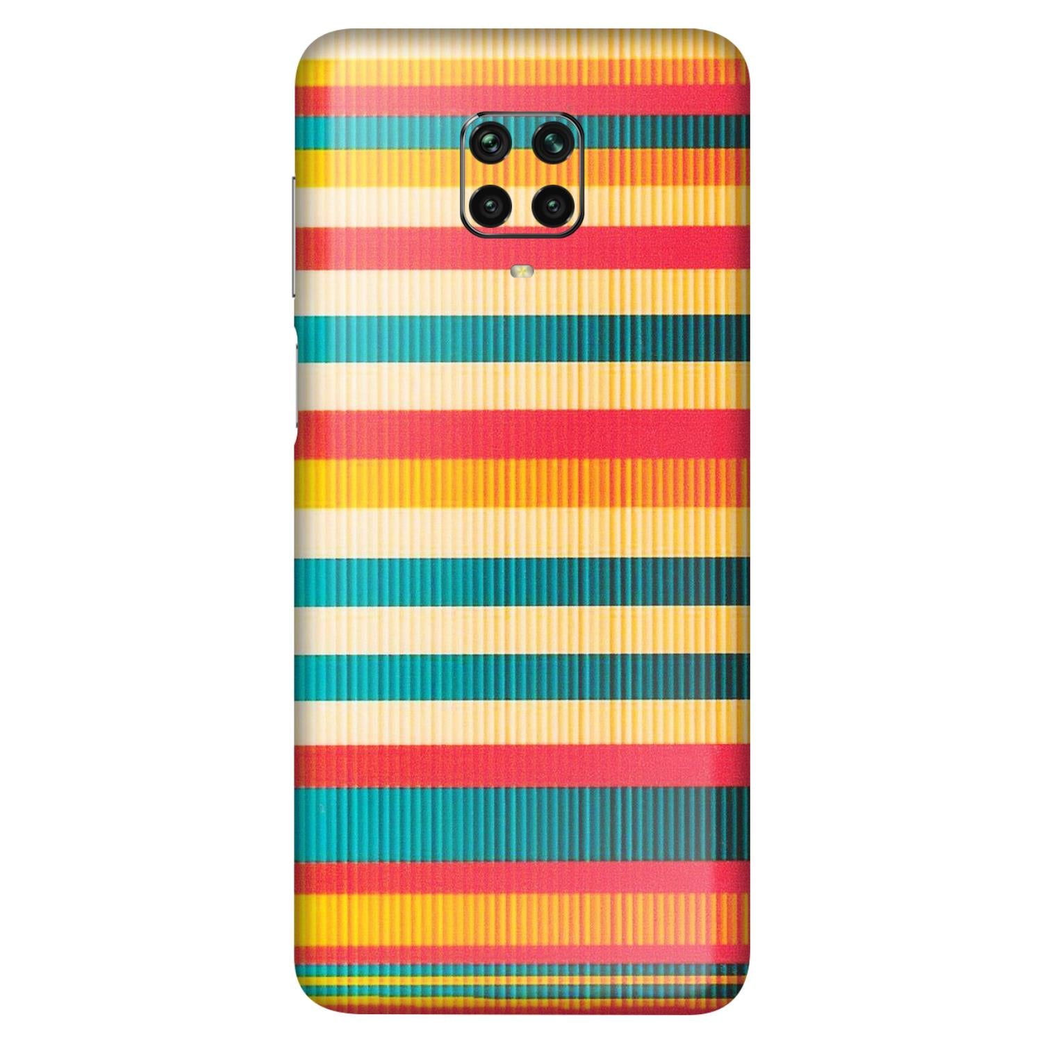 POCO Phone Skins (All Models) - Colourful Stripes Soothing Effect - Matte Finish (M-86) Poco M2 PRO