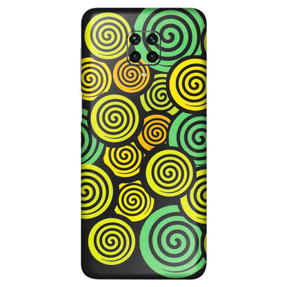 POCO Phone Skins (All Models) - Crazy Spiral - Matte Finish (M-91) Poco M2 PRO
