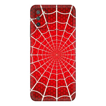 POCO Phone Skins (All Models) - Classic Spidey Web - 3D Embossed Finish (L-115) Poco M3