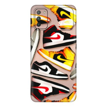 POCO Phone Skins (All Models) - Sneaker Lover - 3D Embossed Finish (L-135) Poco M3