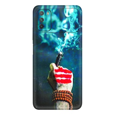 POCO Phone Skins (All Models) - Mahadev Bhakt - 3D Embossed Finish (L-146) Poco M3