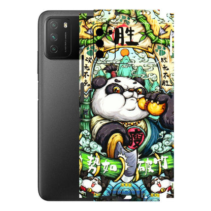 POCO Phone Skins (All Models) - Royal Rich Panda - 3D Embossed Finish (L-170) Poco M3