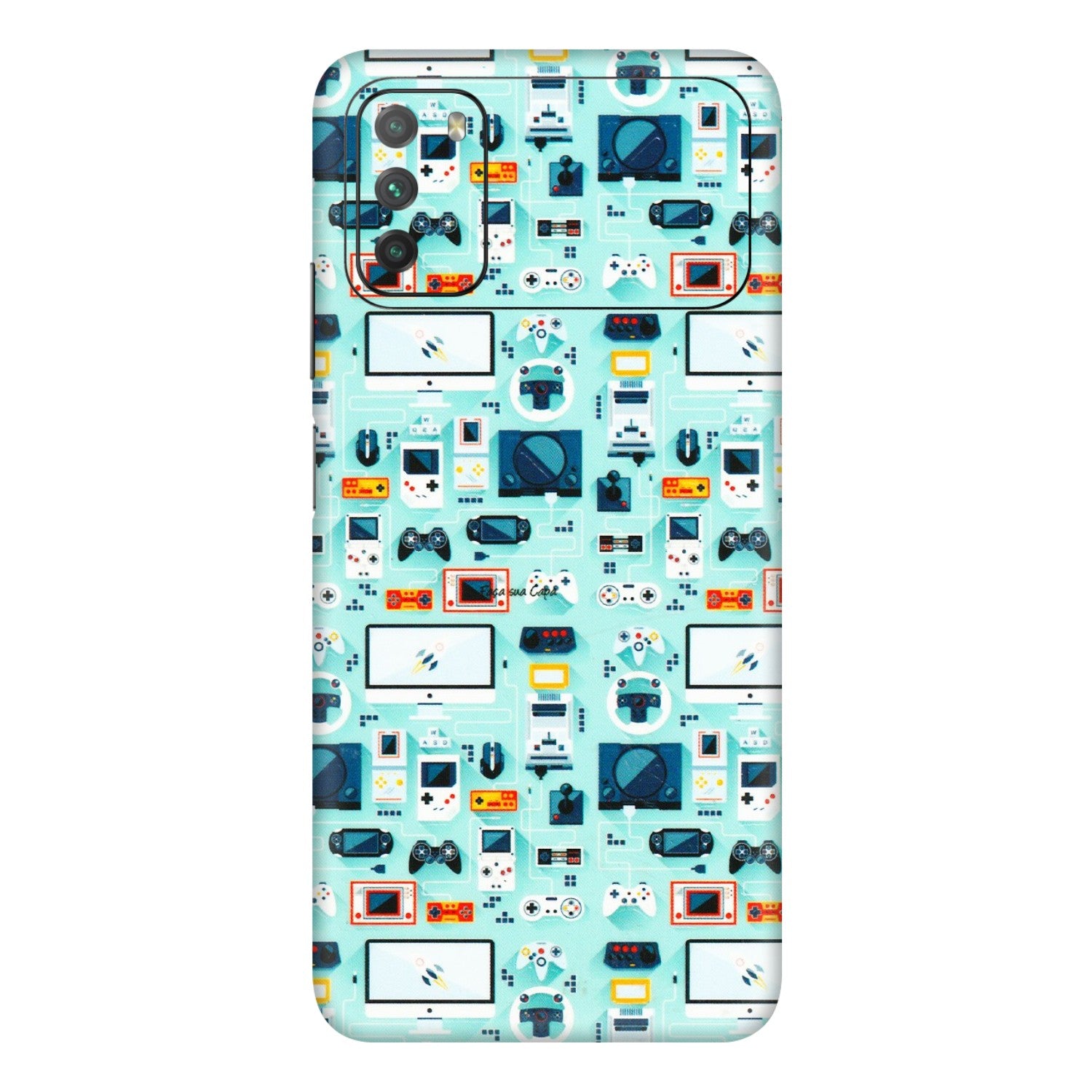 POCO Phone Skins (All Models) - Gadgets Doodle - 3D Embossed Finish (L-184) Poco M3